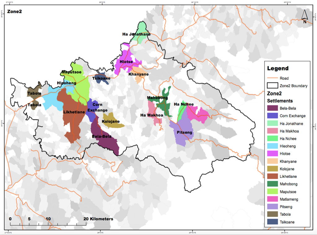 LLWDP Zone 2 (HLOTSE)